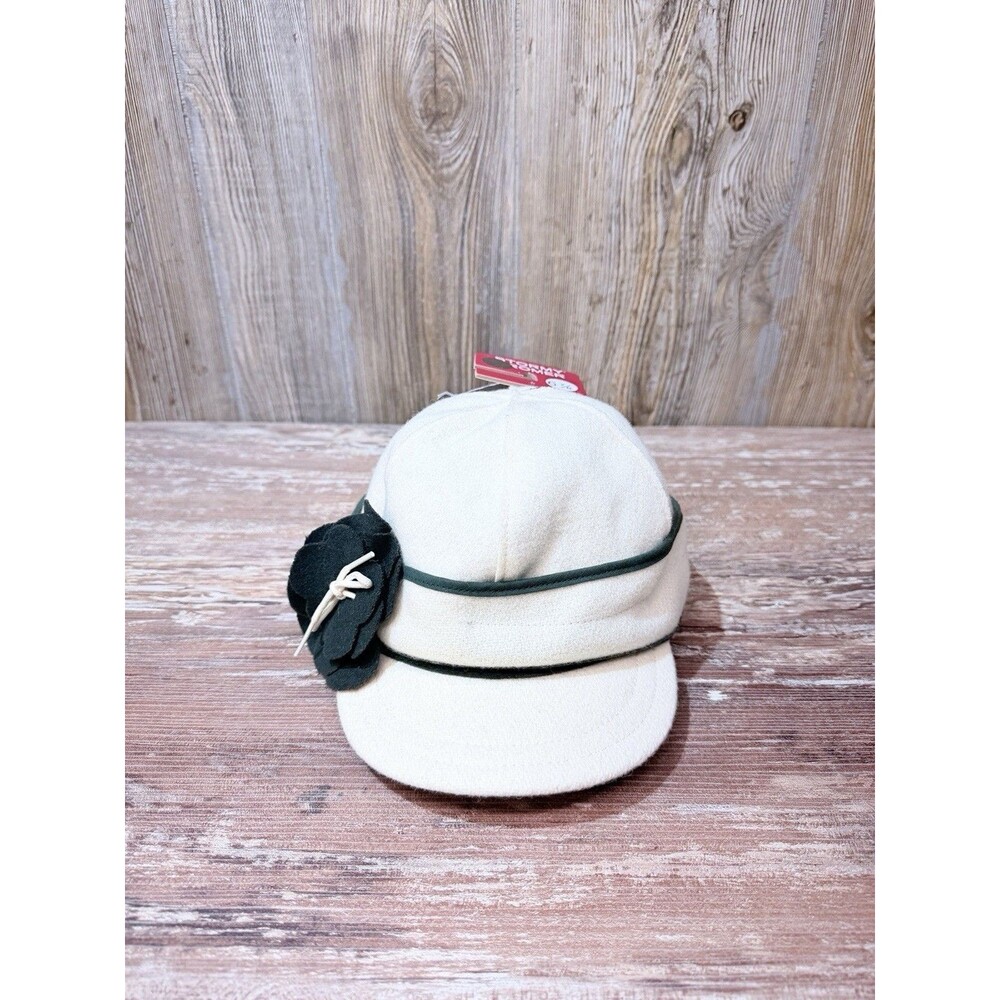 Stormy Kromer 1903 Original Kromer Cap Cream & Green 6 7/8